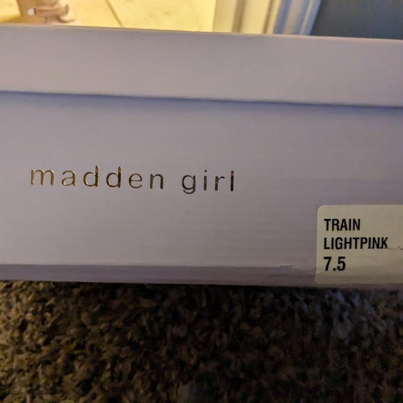 Pink NWB Madden Girl Train boots 7.5 - Picture 5 of 6